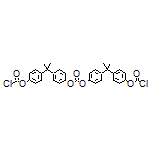 [[[Carbonylbis(oxy)]bis(4,1-phenylene)]bis(propane-2,2-diyl)]bis(4,1-phenylene) Dicarbonochloridate