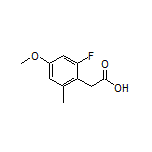 2-Fluoro-4-methoxy-6-methylphenylacetic Acid