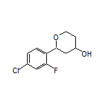 2-(4-Chloro-2-fluorophenyl)tetrahydro-2H-pyran-4-ol