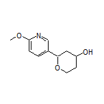 2-(6-Methoxypyridin-3-yl)tetrahydro-2H-pyran-4-ol