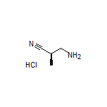 (R)-3-Amino-2-methylpropanenitrile Hydrochloride
