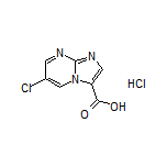 6-Chloroimidazo[1,2-a]pyrimidine-3-carboxylic Acid Hydrochloride