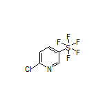2-Chloro-5-(pentafluoro-lambda6-sulfanyl)pyridine