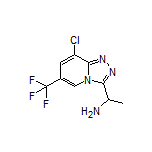 1-[8-Chloro-6-(trifluoromethyl)-[1,2,4]triazolo[4,3-a]pyridin-3-yl]ethanamine