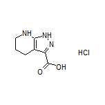 4,5,6,7-Tetrahydro-1H-pyrazolo[3,4-b]pyridine-3-carboxylic Acid Hydrochloride