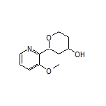 2-(3-Methoxypyridin-2-yl)tetrahydro-2H-pyran-4-ol