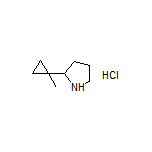 2-(1-Methylcyclopropyl)pyrrolidine Hydrochloride