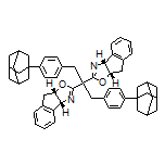 (3aR,3a’R,8aS,8a’S)-2,2’-[1,3-Bis[4-(adamantan-1-yl)phenyl]propane-2,2-diyl]bis(8,8a-dihydro-3aH-indeno[1,2-d]oxazole)