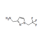 [1-(2,2,2-Trifluoroethyl)-1H-pyrazol-3-yl]methanamine