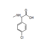 2-(4-Chlorophenyl)-2-(methylamino)acetic Acid