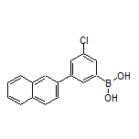 3-Chloro-5-(naphthalen-2-yl)phenylboronic Acid