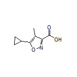 5-Cyclopropyl-4-methylisoxazole-3-carboxylic Acid