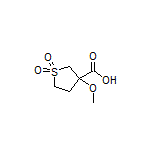 3-Methoxytetrahydrothiophene-3-carboxylic Acid 1,1-Dioxide