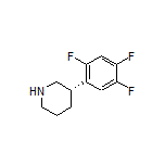 (S)-3-(2,4,5-Trifluorophenyl)piperidine