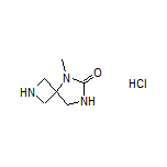 5-Methyl-2,5,7-triazaspiro[3.4]octan-6-one Hydrochloride