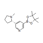 (S)-5-(1-Methylpyrrolidin-2-yl)pyridine-3-boronic Acid Pinacol Ester