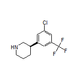 (R)-3-[3-Chloro-5-(trifluoromethyl)phenyl]piperidine