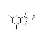 5,7-Difluoro-3-methylbenzofuran-2-carbaldehyde