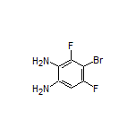 4-Bromo-3,5-difluorobenzene-1,2-diamine