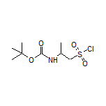 2-(Boc-amino)propane-1-sulfonyl Chloride
