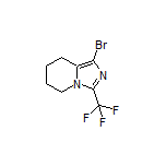 1-Bromo-3-(trifluoromethyl)-5,6,7,8-tetrahydroimidazo[1,5-a]pyridine