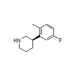 (R)-3-(5-Fluoro-2-methylphenyl)piperidine