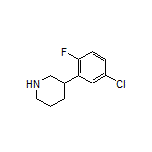 3-(5-Chloro-2-fluorophenyl)piperidine