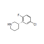 (S)-3-(5-Chloro-2-fluorophenyl)piperidine