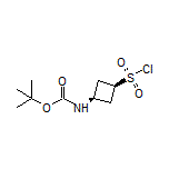 cis-3-(Boc-amino)cyclobutane-1-sulfonyl Chloride