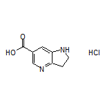 2,3-Dihydro-1H-pyrrolo[3,2-b]pyridine-6-carboxylic Acid Hydrochloride