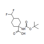 1-(Boc-amino)-4-(difluoromethyl)cyclohexanecarboxylic Acid