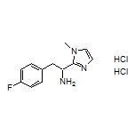 2-(4-Fluorophenyl)-1-(1-methyl-2-imidazolyl)ethanamine Dihydrochloride