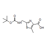 2-[(Boc-amino)methyl]-5-methylthiazole-4-carboxylic Acid