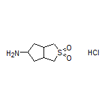 5-Aminohexahydro-1H-cyclopenta[c]thiophene 2,2-Dioxide Hydrochloride