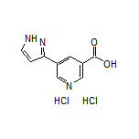 5-(3-Pyrazolyl)nicotinic Acid Dihydrochloride