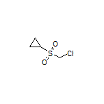 [(Chloromethyl)sulfonyl]cyclopropane