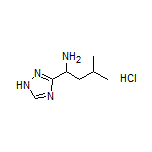 3-Methyl-1-(1H-1,2,4-triazol-3-yl)-1-butanamine Hydrochloride