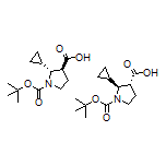 trans-1-Boc-2-cyclopropylpyrrolidine-3-carboxylic Acid