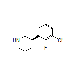 (R)-3-(3-Chloro-2-fluorophenyl)piperidine