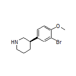 (R)-3-(3-Bromo-4-methoxyphenyl)piperidine