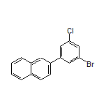 2-(3-Bromo-5-chlorophenyl)naphthalene