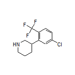 3-[5-Chloro-2-(trifluoromethyl)phenyl]piperidine