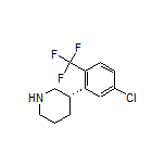 (S)-3-[5-Chloro-2-(trifluoromethyl)phenyl]piperidine