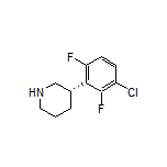 (S)-3-(3-Chloro-2,6-difluorophenyl)piperidine