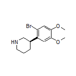 (R)-3-(2-Bromo-4,5-dimethoxyphenyl)piperidine