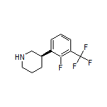 (R)-3-[2-Fluoro-3-(trifluoromethyl)phenyl]piperidine