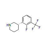 (S)-3-[2-Fluoro-3-(trifluoromethyl)phenyl]piperidine