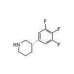 (S)-3-(3,4,5-Trifluorophenyl)piperidine