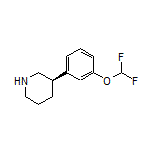 (R)-3-[3-(Difluoromethoxy)phenyl]piperidine