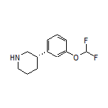 (S)-3-[3-(Difluoromethoxy)phenyl]piperidine